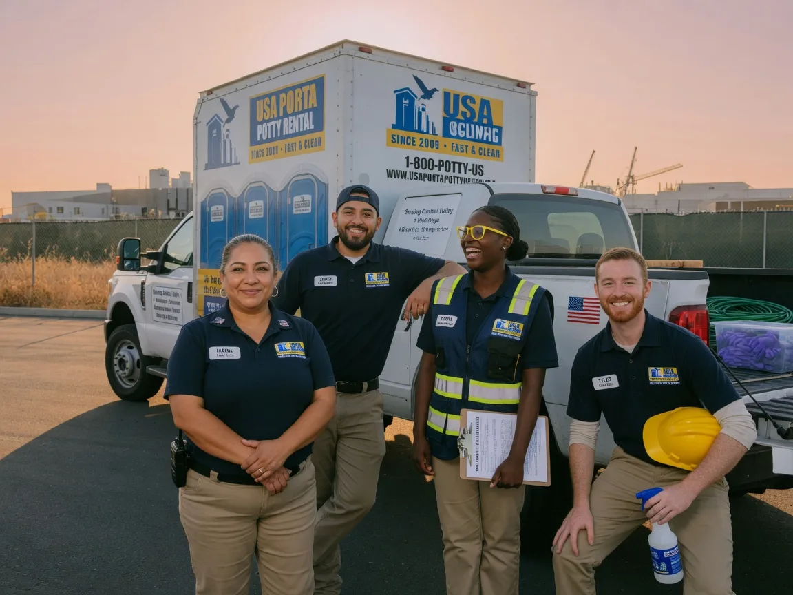 Portable Toilet Rental company in Helmsburg, IN