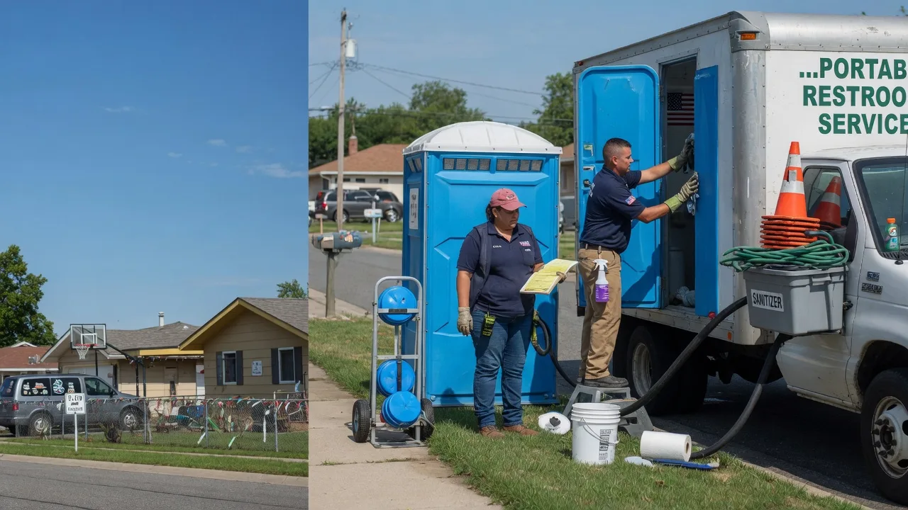 Portable Toilet Rental in Helmsburg, IN near me
